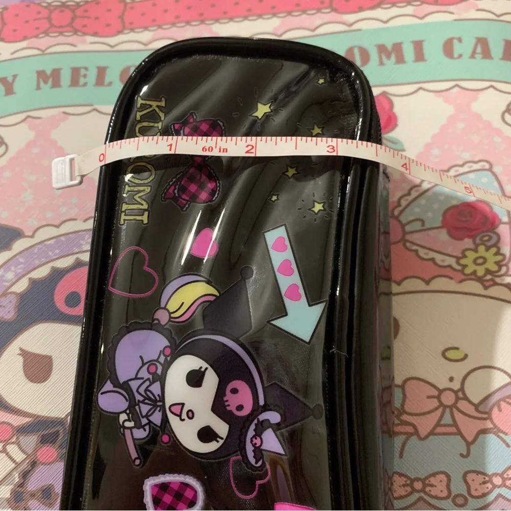 Kuromi Black Pencil Case/ Cosmetic Bag